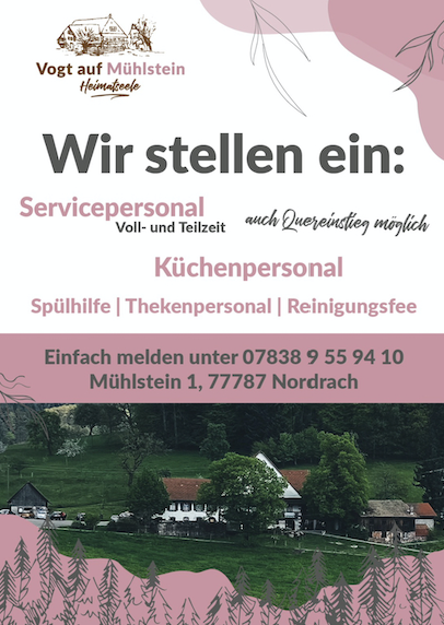 Jobs Wir suchen Dich! Jobs